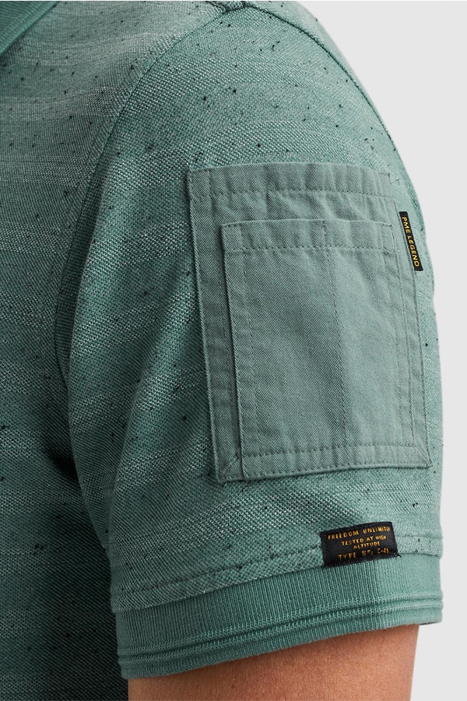 POLO SHIRT WITH STRIPE PATTERN PPSS2403856 6019